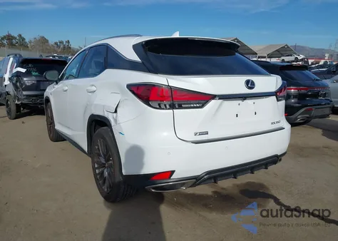 2020 Lexus Rx 350 F Sport z USA, uszkodzony, nr VIN 2T2YZMDA4LC234425